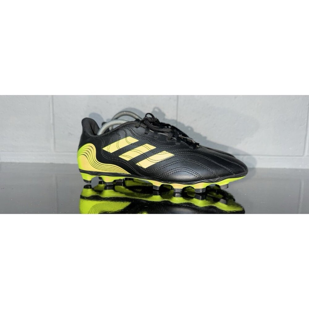 Adidas Copa Sense.4 FxG Mens Soccer Cleats Size 8 Black Neon Green FW6535